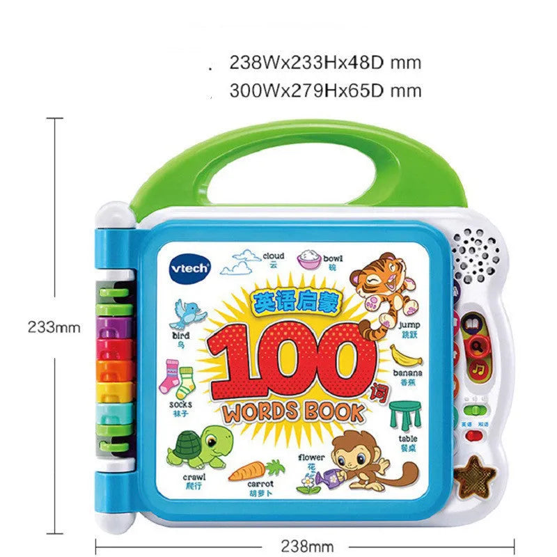 Touch Book Early Childhood Education Music Story Bilingual Learning Machine - EX-STOCK CANADA