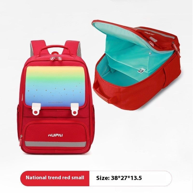 Primary School Student Schoolbag Burden Reduction Spine Protection EX-STOCK