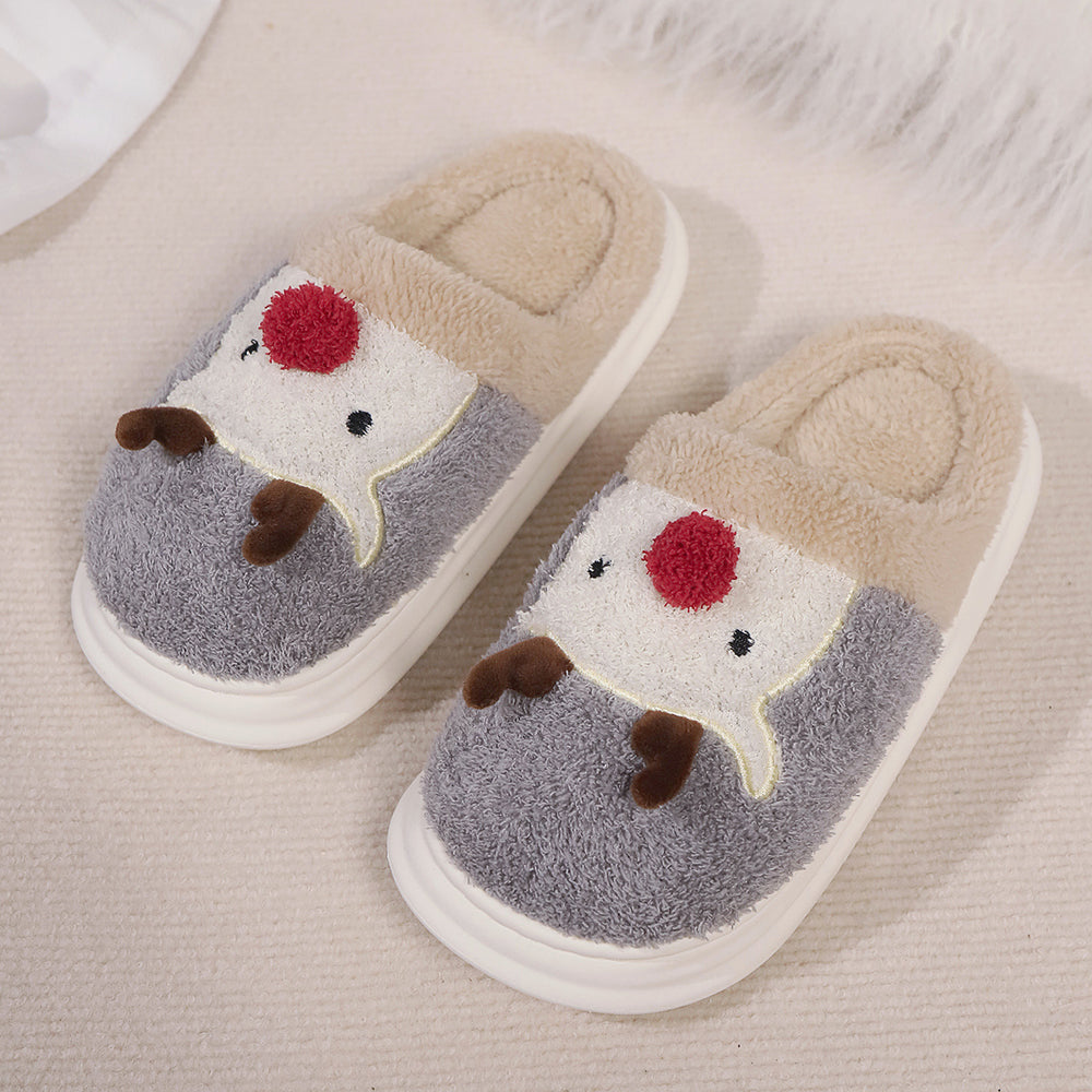 Cotton Slippers Cute Cartoon Indoor And Outdoor Warm Non-slip Comfort And Casual EX-STOCK Canada 