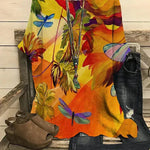 Summer Loose blouse Round Neck Short Sleeve Cotton And Linen Top For Women - EX-STOCK CANADA