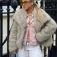 Winter Plush Open front Coat Thick lapel Outwear Faux Fur Coat women - EX-STOCK CANADA