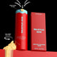 Red Salicylic Acid acne spot treatment cream with packaging on a black background