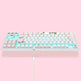 87 Key Rgb Light Effect Green Axis Portable Mechanical Keyboard - EX-STOCK Canada