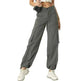 Wide Leg High Waist Casual Pants For Women - EX-STOCK CANADA