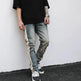 Distressed Retro Denim Jeans Pant Men - EX-STOCK CANADA