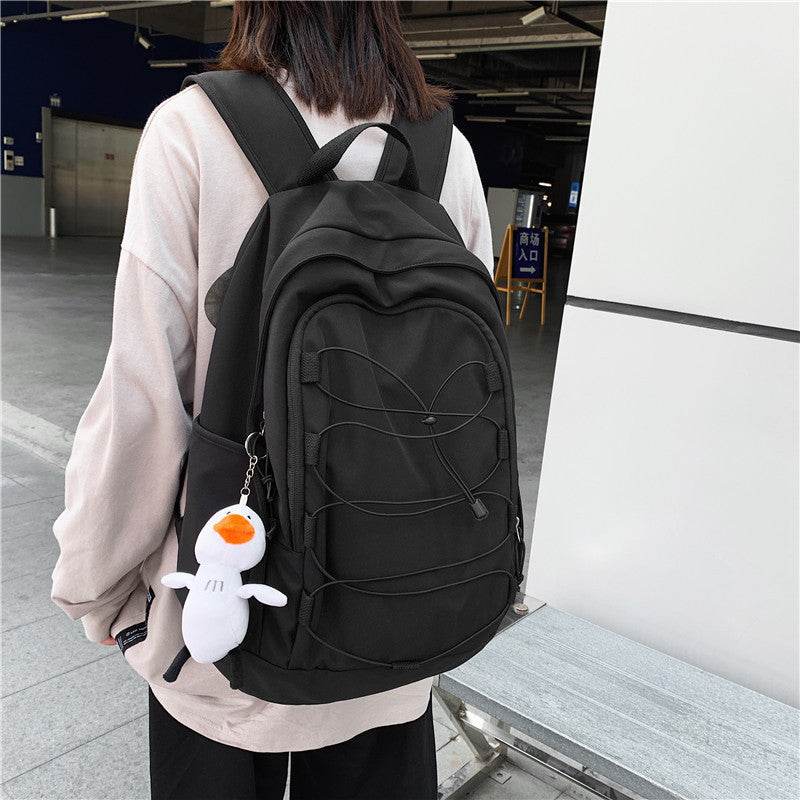 Simple Take Korean Backpack Large-capacity Backpack - EX-STOCK Canada