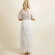 Maternity Dresses for Photo Shoot Summer V Neck White Lace Short Sleeve Pregnancy Dress Pregnant Women Photography Maxi Dress - EX-STOCK CANADA