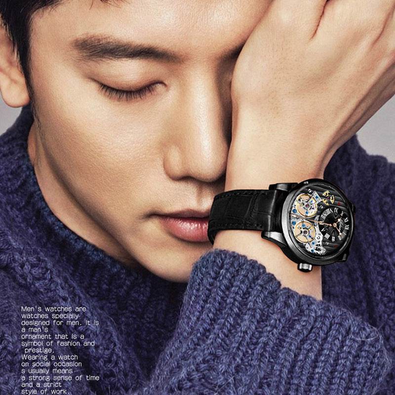 Men's watch automatic mechanical watch EX-STOCK Canada 