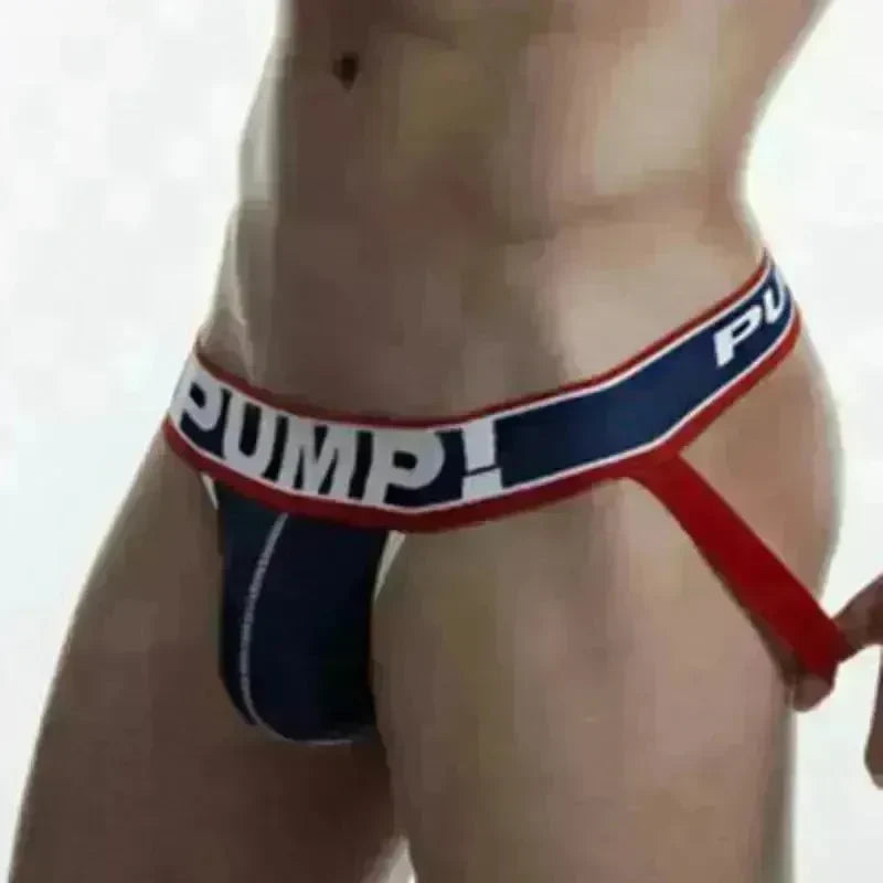 PUMPI Mesh Thong Panties underwear Porn Pant men Low Waist - EX-STOCK CANADA