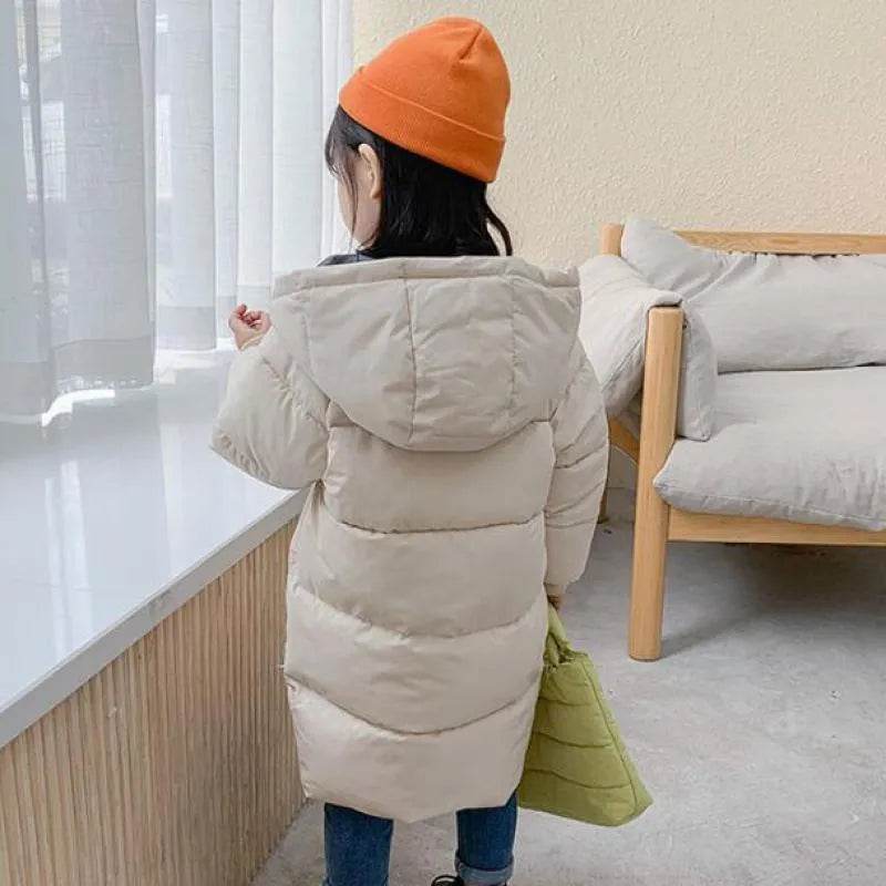 Children Winter Puffer Hoodie Windproof Jacket kids - EX-STOCK Canada