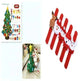 DIY Felt Christmas Tree New Year Toddler Kids Handmade Gift Toys Door Wall Hanging Ornaments Holiday Party Home Decor Set - EX-STOCK CANADA