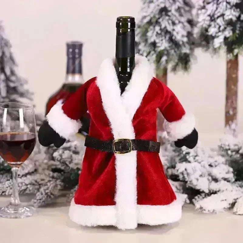 Christmas Decorations Christmas Wine Bottle Socks - EX-STOCK CANADA