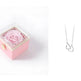 Fashion Acrylic Rotating Valentine Rose Jewelry gift Box - EX-STOCK Canada