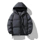 Men's Hoodie Padded Coat Thickened Cotton-padded Clothes Loose Casual Cotton-padded Jacket - EX-STOCK Canada