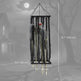 Animatronics Hanging Skeleton Reaper In Cage, Voice-Activated Prop With Flashing Eyes, Easy Setup Indoor EX-STOCK Canada 