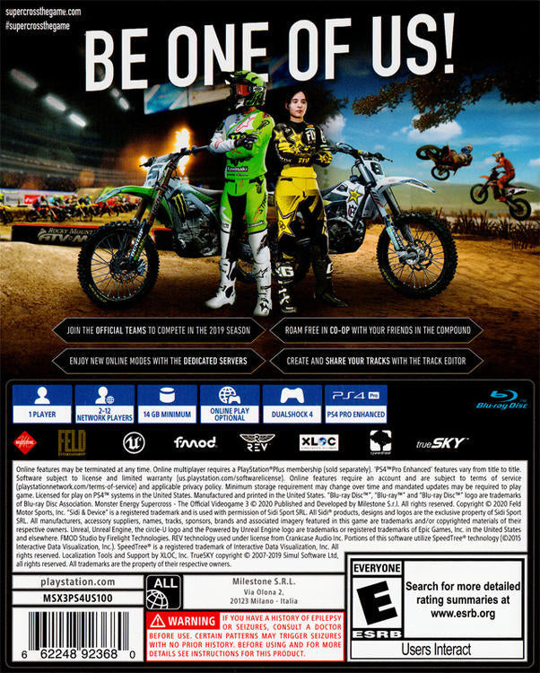 MONSTER ENERGY SUPERCROSS 3 - LE JEU VIDÉO OFFICIEL 