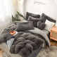 Mink Velvet Four Piece Set Long Plush Crystal Velvet Duvet Cover EX-STOCK Canada 