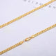 Men Necklace Gold Tone Snake Chain - EX-STOCK CANADA
