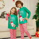 Cartoon Santa Claus Letter Printing Parent-child Christmas Pajamas Home Wear Suit - EX-STOCK CANADA