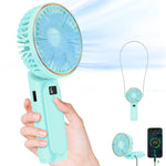Handheld Desktop Halter Six-gear Can Be Used As Power Bank Digital Display Fan - EX-STOCK Canada