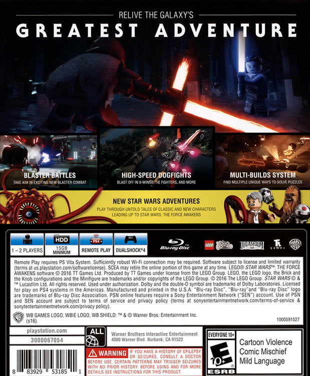 Lego Star Wars - The Force Awakens 