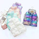 Down Cotton Vest Autumn And Winter Waistcoat Winter Clothing Children Sleeveless Puffer jacket - EX-STOCK CANADA
