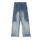 Gradient Tie-dye Straight-leg Denim Trousers Men Jeans - EX-STOCK Canada