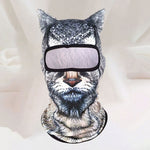 Realistic Winter Ski Face Mask Windproof Thermal Balaclava For Outdoor Sports And Parties | EX-STOCK product gallery photo 35