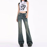 High Street Hot Girl Loose Retro Skinny Baggy Jeans Pant For Women - EX-STOCK Canada