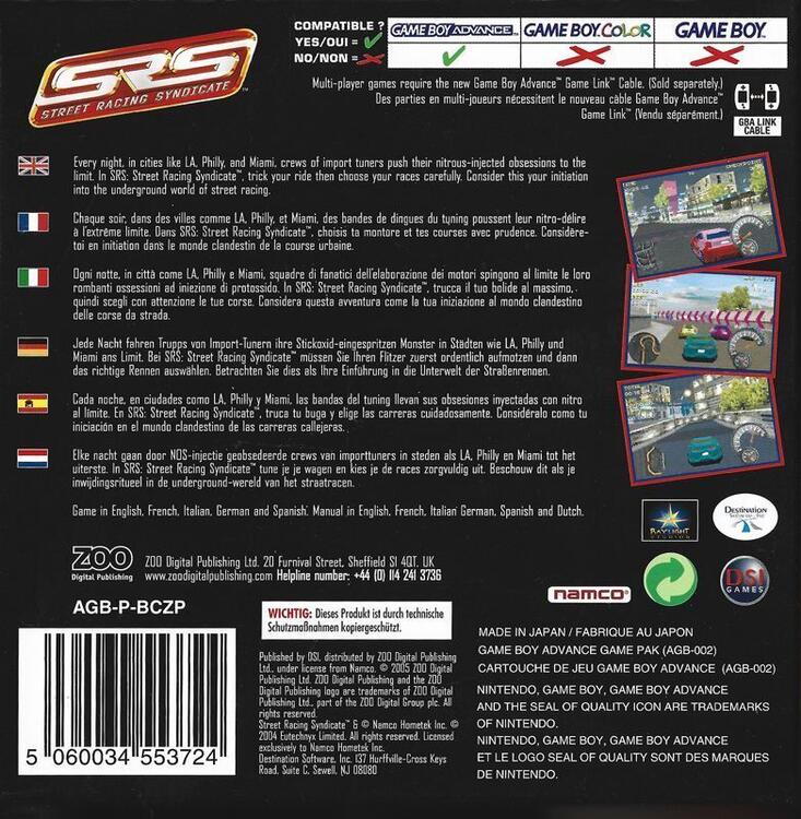 SRS: Street Racing Syndicate 