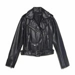 Women Fashion Leather Long sleeve Jacket - EX-STOCK CANADA