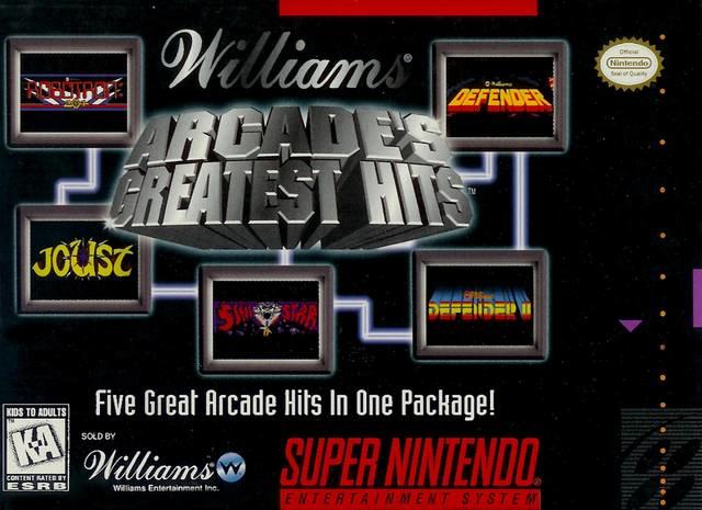 Les plus grands succès de Williams Arcade (usagé) 