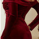 Fashion Velvet Elegant Bridesmaid Dress EX-STOCK Canada 