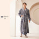 Extended Autumn And Winter Coral Fleece Bathrobe | EX-STOCK product gallery photo 4