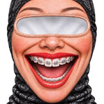 Realistic Winter Ski Face Mask Windproof Thermal Balaclava For Outdoor Sports And Parties | EX-STOCK product gallery photo 19