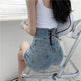Summer High Waist Denim Rope Shorts For Women - EX-STOCK Canada