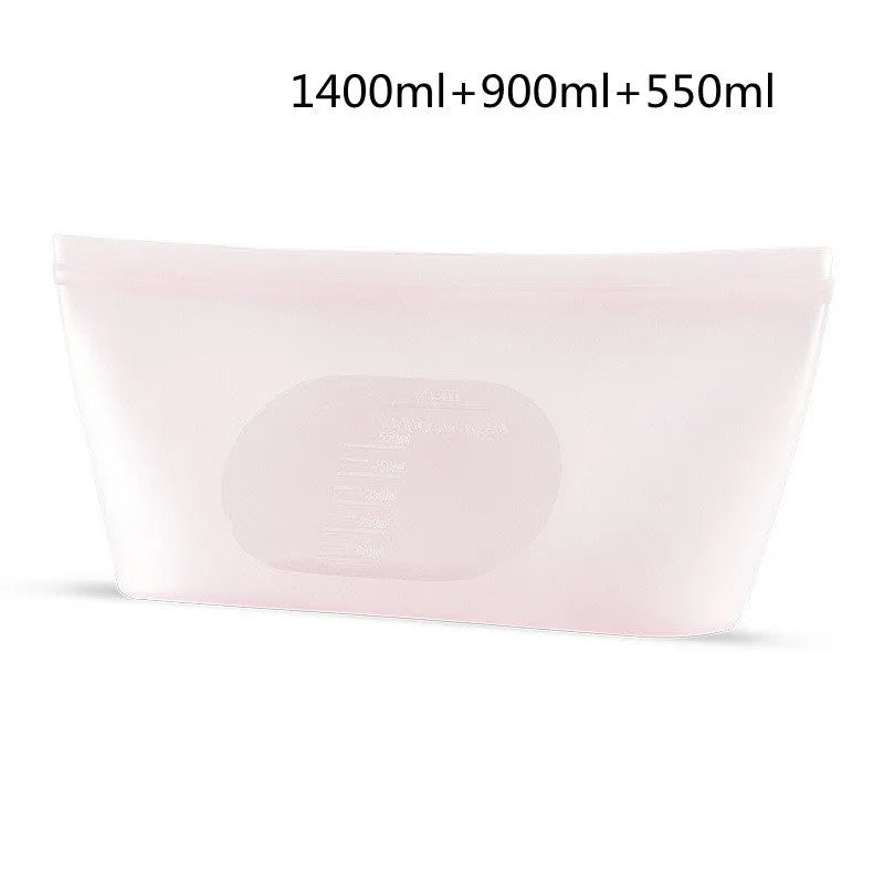 Silicone Refrigerator Food Storage Vacuum Seal Bag - EX-STOCK CANADA