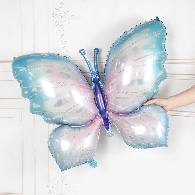 Butterfly Aluminum Balloon Birthday Party Decoration
