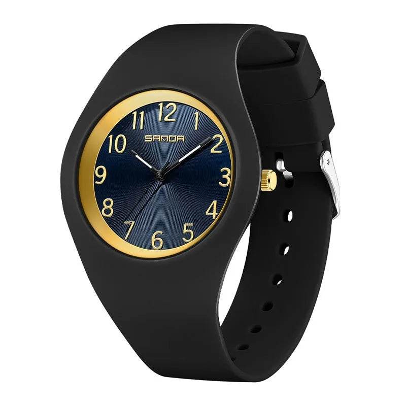 Student Thin And Light Silicone Strap Waterproof Simple Fashion Electronic Watch - EX-STOCK Canada