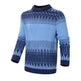 Men's Crewneck Pullover Sweater Unisex Fair Isle Long Sleeve Knitted Sweater - EX-STOCK CANADA