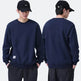 Fleece-lined Teens Oversized Winter cotton Pullover tops Round neck Sweatshirt - EX-STOCK Canada