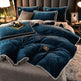 Thickened Winter Coral Flannel Bedding Kit Double Sided Plus Duvet Cover EX-STOCK Canada 