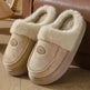 Winter Plush Slippers For Men Casual All-match Warm Suede House Shoes Indoor Non-slip Floor Bedroom Slipper - EX-STOCK CANADA