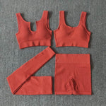 6pcs Yoga Workout Outfit set for women Gym clothes - EX-STOCK Canada