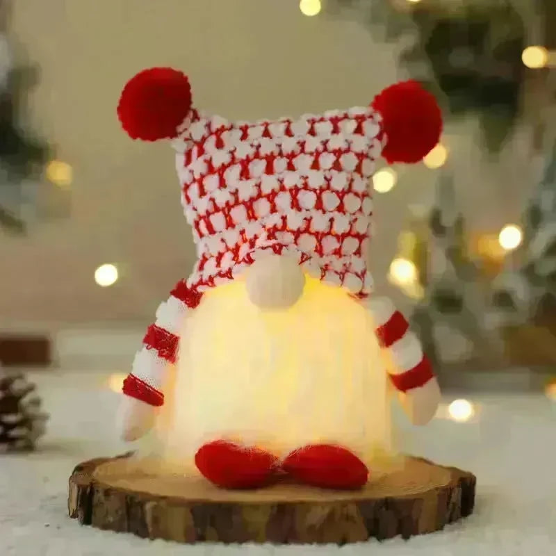 New Christmas Faceless Doll With Lights - EX-STOCK CANADA