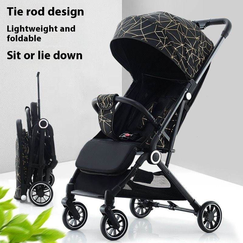 Pull Rod Type Summer Ultra-light Stroller Four Minus EX-STOCK Canada 