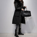 Parker Big Fur Collar Down Jacket Women - EX-STOCK Canada