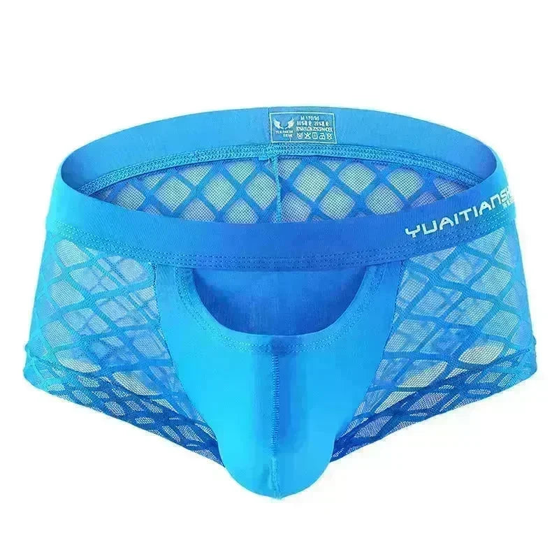 All- match Men's Underwear Breathable Nylon Mesh Boxer Briefs - EX-STOCK CANADA