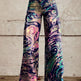 Women's Wide-leg Pants Fashion High Waist Casual Trousers 3D Printing 