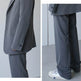 Men's Mid Waist loose Straight leg trouser - EX-STOCK Canada